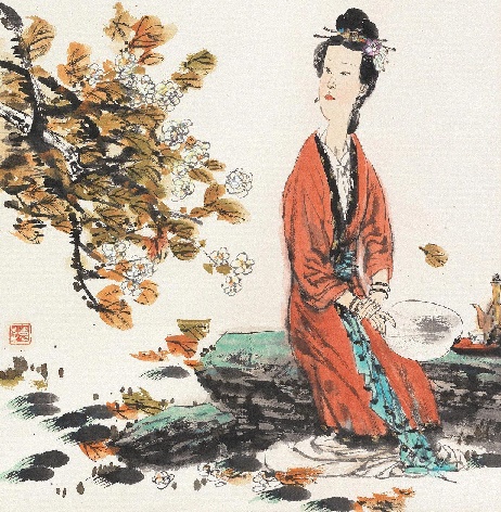 莫道不销魂,帘卷西风,人比黄花瘦。全诗词意思及赏析-古诗迷