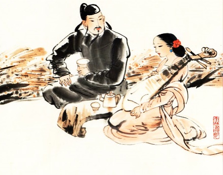 琵琶弦上说相思，当时明月在，曾照彩云归。全诗词意思及赏析-古诗迷