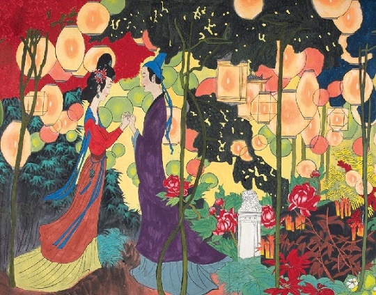 众里寻他千百度，蓦然回首，那人却在，灯火阑珊处。全词意思及赏析-古诗迷