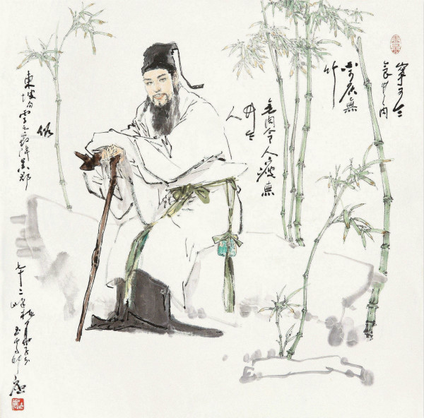 《定风波·三月七日沙湖道中遇雨》苏轼宋词注释翻译赏析-古诗迷