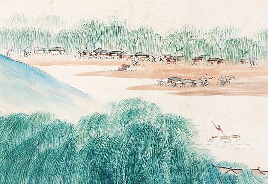 西城杨柳弄春柔，动离忧，泪难收。全诗词意思及赏析-古诗迷