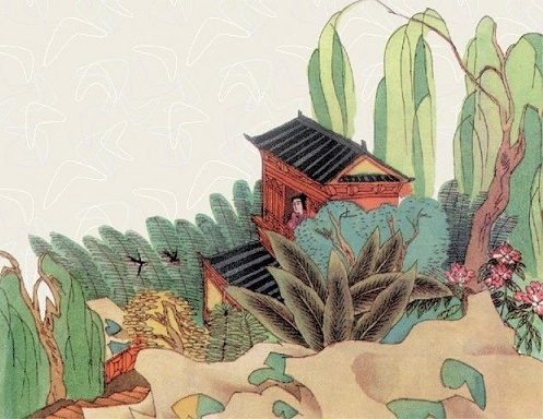 帘外谁来推绣户？枉教人梦断瑶台曲。又却是风敲竹。全词意思及赏析-古诗迷