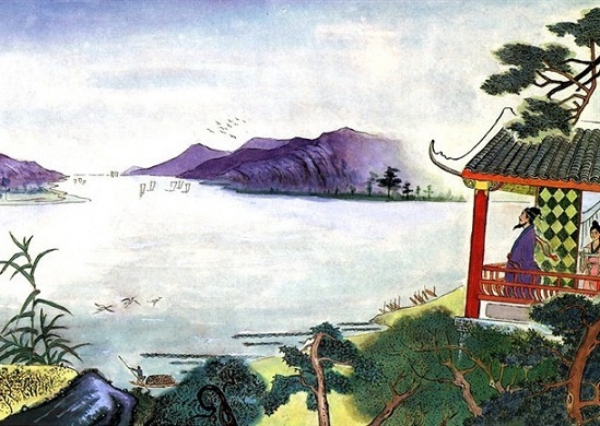 知君为我新作，窗户湿青红。全诗词意思及赏析-古诗迷