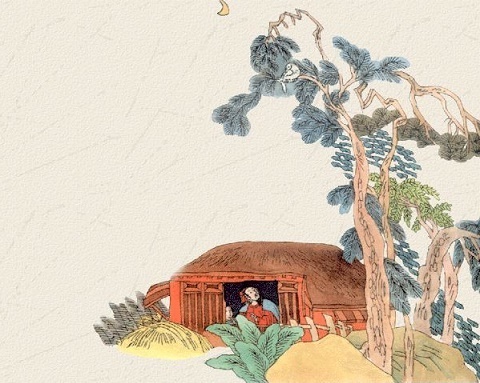 紫薇朱槿花残，斜阳却照阑干。全诗词意思及赏析-古诗迷