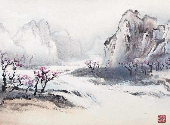 溪上桃花无数,枝上有黄鹂。全诗词意思及赏析-古诗迷