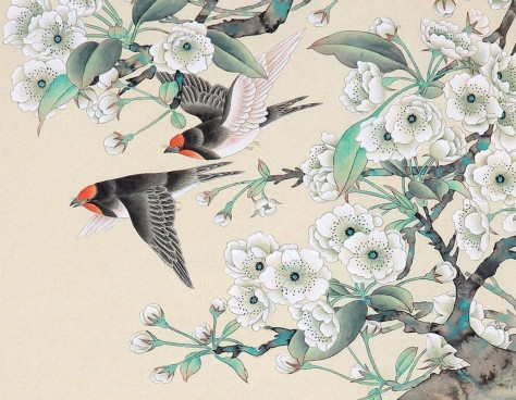 玉钩双语燕,宝甃杨花转。全诗词意思及赏析-古诗迷