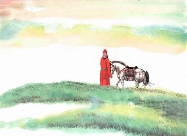 恁时携素手，乱花飞絮里，缓步香茵。全诗词意思及赏析-古诗迷