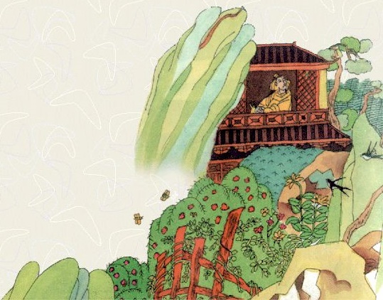 绿芜墙绕青苔院，中庭日淡芭蕉卷。全诗词意思及赏析-古诗迷