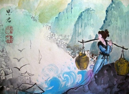 日日思君不见君，共饮长江水。全诗词意思及赏析-古诗迷