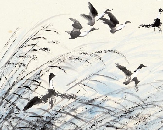 菰蒲睡鸭占陂塘，纵被行人惊散、又成双。全诗词意思及赏析-古诗迷