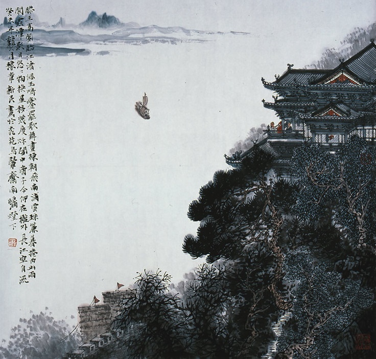 画栋朝飞南浦云，珠帘暮卷西山雨。全诗意思及赏析-古诗迷