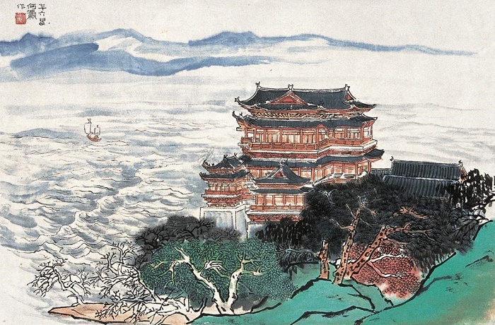 阁中帝子今何在？槛外长江空自流。全诗意思及赏析-古诗迷