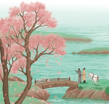 莫听声声催去棹,桃溪浅处不胜舟。全诗意思及赏析-古诗迷